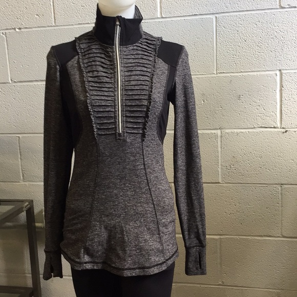 lululemon athletica Tops - Lululemon black pullover, sz 6, 58025